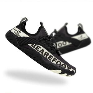 Black and White BEAREFOOT Sneakers